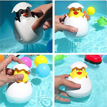 将图片加载到图库查看器,Modern Baby Bathing Toy Kids Cute Duck Penguin Egg Water Spray Sprinkler Bathroom Sprinkling Shower Toys For Kids