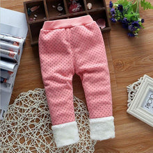 将图片加载到图库查看器,New High Quality Cotton Baby Girls Warm Winter Pants Toddler Warm Winter Leggings Trousers For Girls