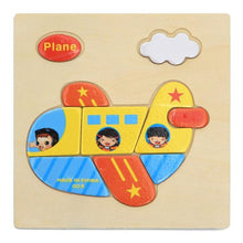 Load image into Gallery viewer, Wooden 3D Stevvex Modern Interesting Baby Learning Puzzles for Children Cartoon Animal Fruit Puzzles Intelligence Kids Children Educational Toy