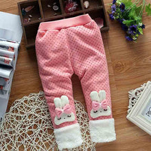 将图片加载到图库查看器,New High Quality Cotton Baby Girls Warm Winter Pants Toddler Warm Winter Leggings Trousers For Girls