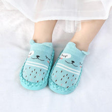 Load image into Gallery viewer, Baby Socks With Rubber Soles Infant Sock Newborn Children Floor Anti Slip Soft Sole Sock For Kids
