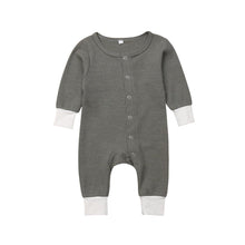 Load image into Gallery viewer, Baby Romper Jumpsuits Autumn Winter Warm Long Sleeve Rompers Clothes In Retro Classic Style