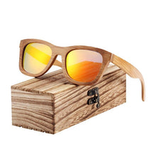 Load image into Gallery viewer, Handmade Bamboo Wood Luxury Retro Men and Women Polarized Sunglasses Beach Wooden Glasses Oculos de sol With UV400 Protection l