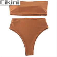 Load image into Gallery viewer, Bikini Set Summer Swimwear Biquini Sexy Beach Women's Swimsuit Bathing Suit Push Up Brazilian Bikini Maillot De Bain