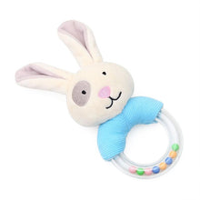 将图片加载到图库查看器,Modern Luxury Baby Rattle Toys Rabbit Plush Baby Cartoon Bed Toys for Newborn Educational Toy Rabbit Bear Hand Bells For Kids and Baby