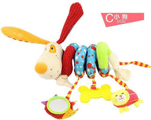 Load image into Gallery viewer, Stuffed Stroller Toys Animal Baby Crib Pram Bed Hanging Educational Infant Baby Rattle For Kids