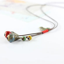 将图片加载到图库查看器,Miredo jewelry wholesale simple ceramic necklaces women's mothers gift necklace pendant free shipping #1463