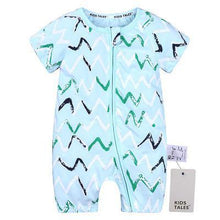 将图片加载到图库查看器,Modern Printed Newborn Baby Short Sleeved Cotton Jumpsuit Infant Cartoon Animal Costumes Clothing For Girls and Boys Kids
