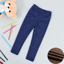 Load image into Gallery viewer, Baby Girls Leggings Thick Warm Dot Pants Kid Girl Leopard Plus Pants Children Vintage Flowers Trousers For Girls Kids