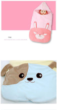Load image into Gallery viewer, Newborn Sleeping Bag Baby Stroller Swaddle Wrap Blankets Warm Infant Sleep Sack Envelope blanket