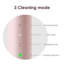 Load image into Gallery viewer, Sonic Toothbrush Electric Powerful Optional Modes Cleaning Travel Toothbrushes With Brush Heads for Adults Random Color Perfect Teethbrush