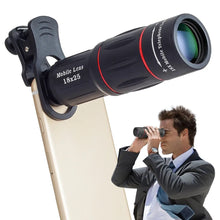 Load image into Gallery viewer, APEXEL 18X Telescope Zoom Mobile Phone Lens Telephoto Macro Camera Lenses Universal Selfie Tripod With Clip For All Smartphone