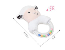 将图片加载到图库查看器,Modern Luxury Baby Rattle Toys Rabbit Plush Baby Cartoon Bed Toys for Newborn Educational Toy Rabbit Bear Hand Bells For Kids and Baby