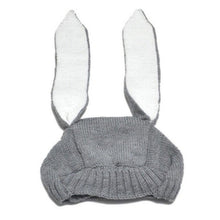 将图片加载到图库查看器,Mdoern Luxury Toddler Infant Knitted Baby Hat Adorable Rabbit Long Ear Hat Baby Bunny Beanie Cap Photo Props Cap