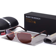 Load image into Gallery viewer, Luxury Men Modern Business Elegant New Sunglasses With High Quality Metal Frame and UV400 Protection