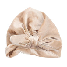 将图片加载到图库查看器,New Modern Baby Hat for Girls Autumn Winter Baby Cap Turban Great for Photography Props Elastic Infant Design