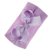Load image into Gallery viewer, Baby Girls Headbands Hair Accessories Turban Solid Head wear Hair Band Bow Girl Accessories
