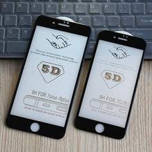 将图片加载到图库查看器,5D Screen Protector for iPhone6 6S 7 8 Plus X Edge Full Cover Film for iPhone 14 13 12 mini 11 Pro Max XR XS Tempered Glass Film Curved Edge Full Glue Screen Protector For iPhone