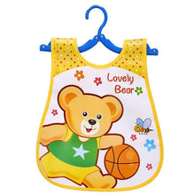 将图片加载到图库查看器,Adjustable Baby Bibs Waterproof Lunch Feeding Bibs Baby Cartoon Feeding Cloth Children Baby Bib for Kids