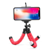 Load image into Gallery viewer, Flexible Mini Tripod For Mobile Phone Portable Bright Colors Smartphone Adjustable Tripod For Camera Phone Gadgets