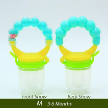 Load image into Gallery viewer, Fresh Food Baby Pacifiers Feeder For Kids Fruit Feeder Nipples Feeding Safe Baby Supplies Nipple Multi-purpose Pacifier