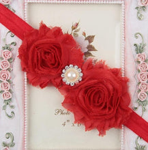Load image into Gallery viewer, Handmade Flower Newborn Headwear Head Wrap Band Hairband Gift Toddlers For Baby Girls