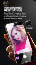 Load image into Gallery viewer, 30D Full Cover Protective Glass On For iPhone 11 12 13 14Pro MAX Screen Protector For iPhone11 12 X XR XS MAX 7 8 Tempered Glass 9H Full Coverage Screen Tempered Glass Protector Guard for iPhone