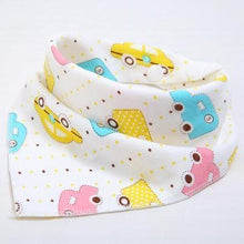 Load image into Gallery viewer, Baby Bibs Cute Cartoon Pattern bib Burp Cloths Saliva Towel Cotton Infant Burp Cloths Bib For Kids