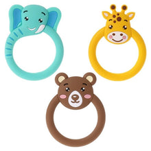 Load image into Gallery viewer, Baby Silicone Teether Pacifier Cartoon Teething Nursing Silicone BPA Free Toys For Baby KIds