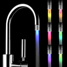 Load image into Gallery viewer, STEVVEX Home LED Water Faucet Creative LED Light Shower Head Water Romantic 7 Color Change Home Bathroom Glow Lamps