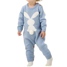 Load image into Gallery viewer, Handmade Modern Luxury Christmas Baby Rompers Newborn Rabbit Baby Jumpsuit Overall Long Sleeve Baby Boys Clothes