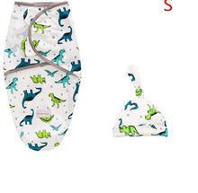 Load image into Gallery viewer, Baby Swaddle Blanket With Cap Swaddle Wrap Swaddling bag Baby Sleeping Bag