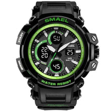 Load image into Gallery viewer, Orange Modern Sport Waterproof 50M Men Watches With LED Digital Display In Military Armi Relogio Masculino Style