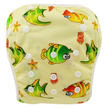 Load image into Gallery viewer, Baby Swimming Waterproof Adjustable Reusable Washable Cloth Pool Pant Diaper Cover