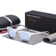 Load image into Gallery viewer, The Luxury Sunglasses Aluminium Polarized Male Eyeglasses Classic Punk For Men and Boys With UV400 Protection