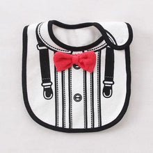 将图片加载到图库查看器,Newborn Scarf Baby Bib Waterproof Feeding Bib Bandana Bow Tie Baby Bibs Silicone Bib For Kids