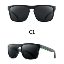 Load image into Gallery viewer, Men Polarized Sunglasses Vintage Anti-UV Driving Driver Black Eyewear Rectangle Shades Men Oculos masculino