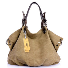 将图片加载到图库查看器,Women Canvas Messenger Bags Handbags Female Tote Bolsas Femininas Ladies Shoulder Crossbody Bags Women's Top-Handle Bags