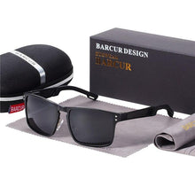 Load image into Gallery viewer, Trending Styles Aluminium Magnesium Square Men Luxury Sport Sunglasses Polarized Sunglasses for Men With UV400 Eyewear Protection Oculus de sol