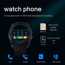 Load image into Gallery viewer, Famous Sport Men Smart Watch WIth SIM card For Android and IOS sistems With Camera Rounded Answer Call Dial Call Smartwatch and Heart Rate Fitness Tracker