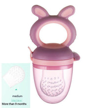 Load image into Gallery viewer, Baby Pacifier Fresh Food Kids Fruit Feeder Nipples Feeding Safe Baby Supplies Nipple Pacifier Holder