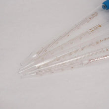 将图片加载到图库查看器,1ml 2ml 3ml 5ml 10ml Glass Graduated Pipette with Rubber Bulb Lab Chemistry Dropper Dispensing