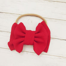 将图片加载到图库查看器,Modern Fashion Floral Headband Newborn Baby Elastic Hairbands Pearl Fresh Style Bow Knot For Girls