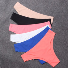 Load image into Gallery viewer, Autumn Women's Panties Brazilian Cut Thongs Seamless Underwear For Women Sexy Lingerie G-String G String Tanga cueca