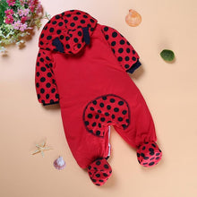 Load image into Gallery viewer, Warm Autumn Winter Baby Girls Boys Rompers Cartoon Cute Thick Warm Hooded Jumpsuits For Babies In Modern Design