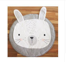 将图片加载到图库查看器,Modern Luxury Animal Carpet For Baby Play Mats Wewborn Infant Soft Sleeping Mat Cotton Rabbit Lion Raccoon Swan Pegasus Koala Cat Bear Carpet For Kids