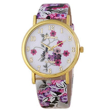 Load image into Gallery viewer, PU Leather Watch Women Quartz Watches For Womens Sports Clock Ladies Quartz Watch For Girls and Women