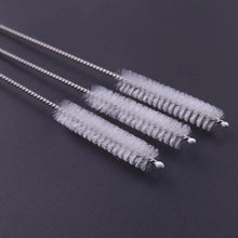 Load image into Gallery viewer, Reusable Metal Straw Pipette Suction Stainless Steel Drinking Straws Pipe Straight Bent Tube Events Party Bar Accessories