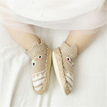 Load image into Gallery viewer, Infant Walkers Leather Cotton Newborn Baby Soft Sole Shoe For Boy And Girl Breathable Shoes Excellent Baby Gift