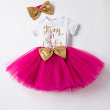 将图片加载到图库查看器,Baby First Birthday Outfits Tutu Tulle for 1 Year Party Fluffy Pink Communion Toddler Christening Gown Dresses For Girls